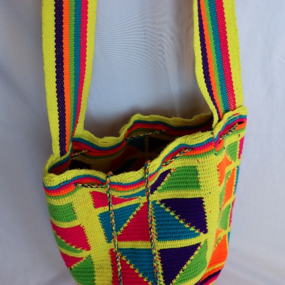 Colorful Knit Side Bag - Picture 3 of 3